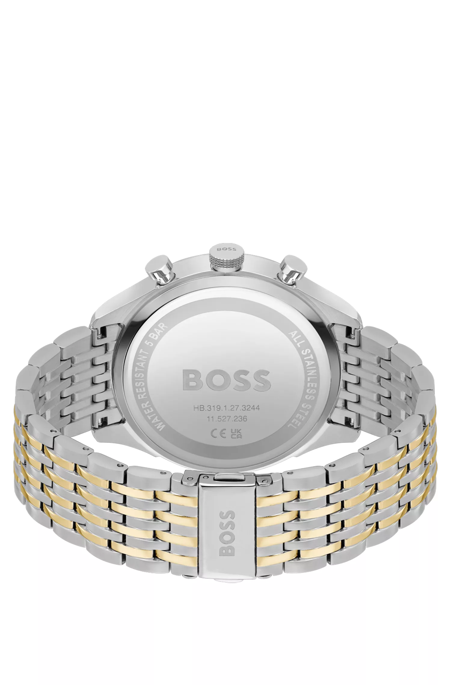 Relógio BOSS Black-Chronograph com efeito bicolor