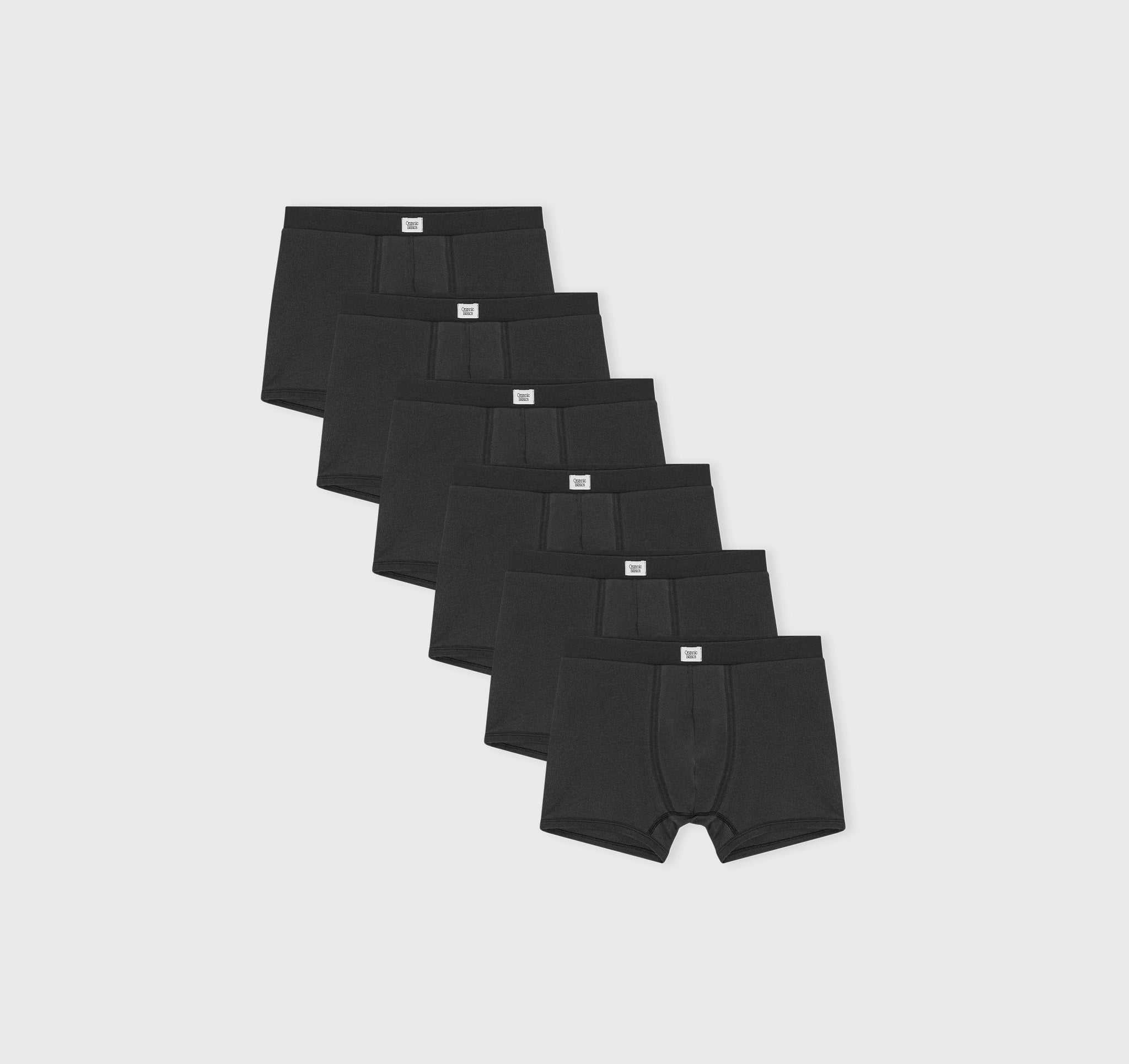 ORGANIC COTTON<br>Core Icon Rib Trunks 6-Pack