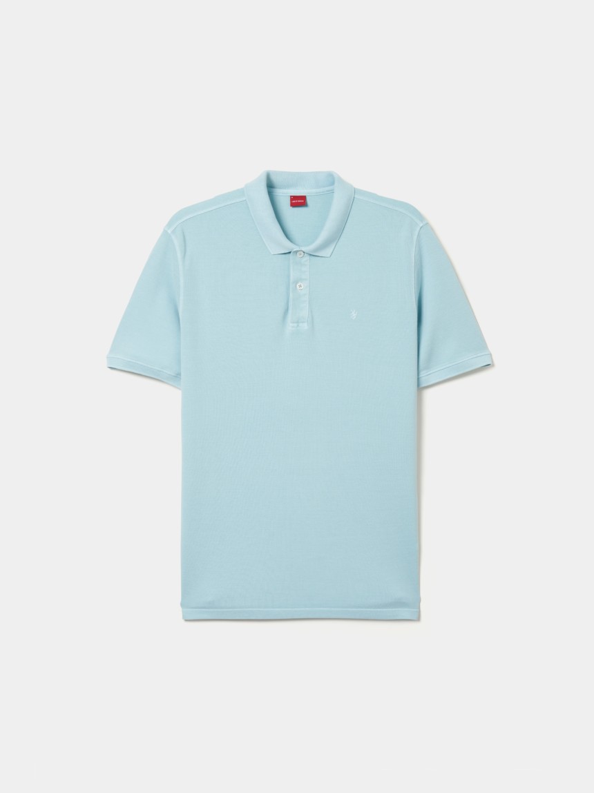 Polo piqué regular fit de algodão