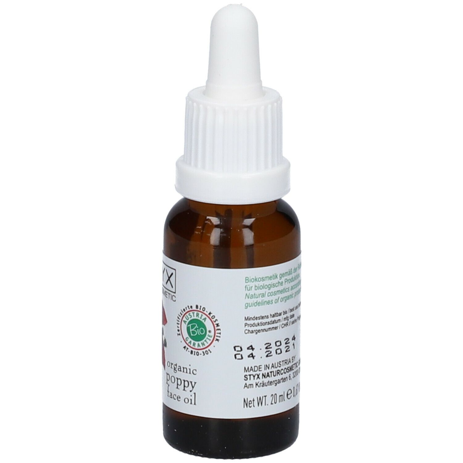 STYX NATURCOSMETIC Mohn Gesichtsöl