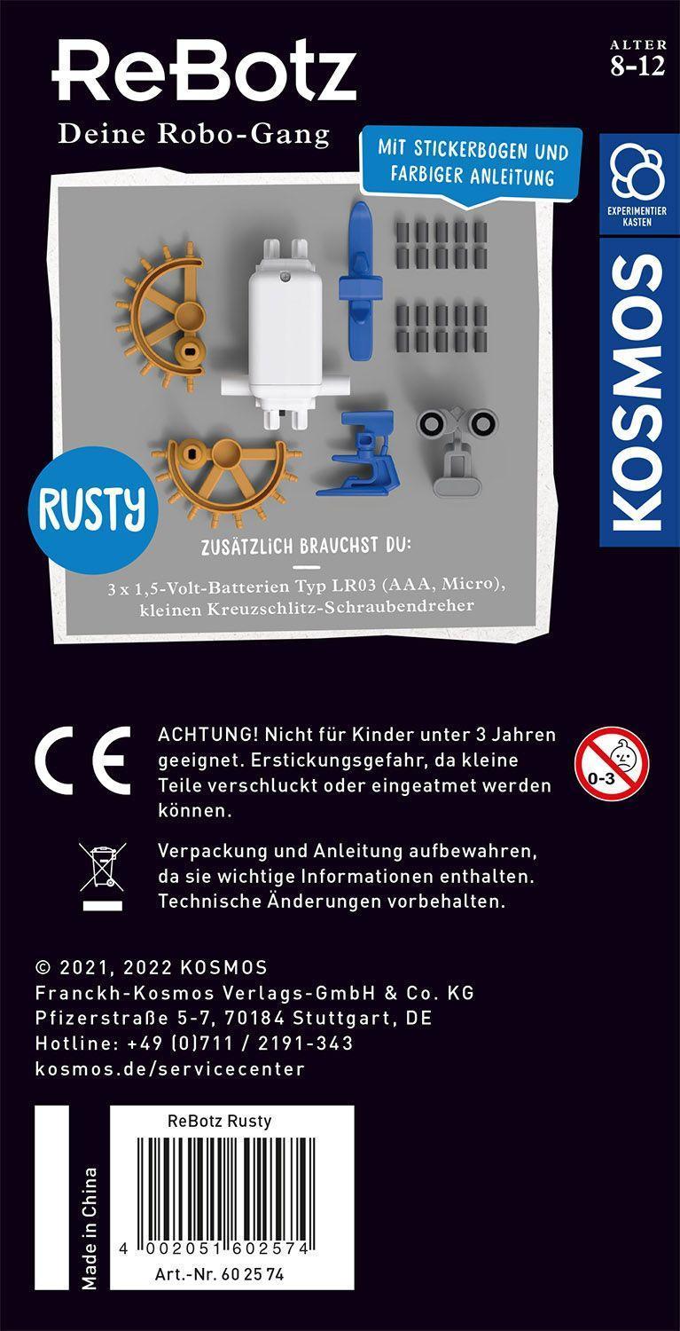 Experimentierkasten REBOTZ - RUSTY DER CRAWLING-BOT