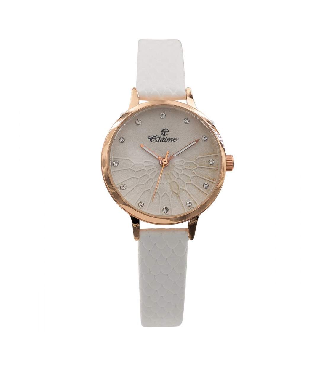 Montre Femme Couleur Blanc CHTIME