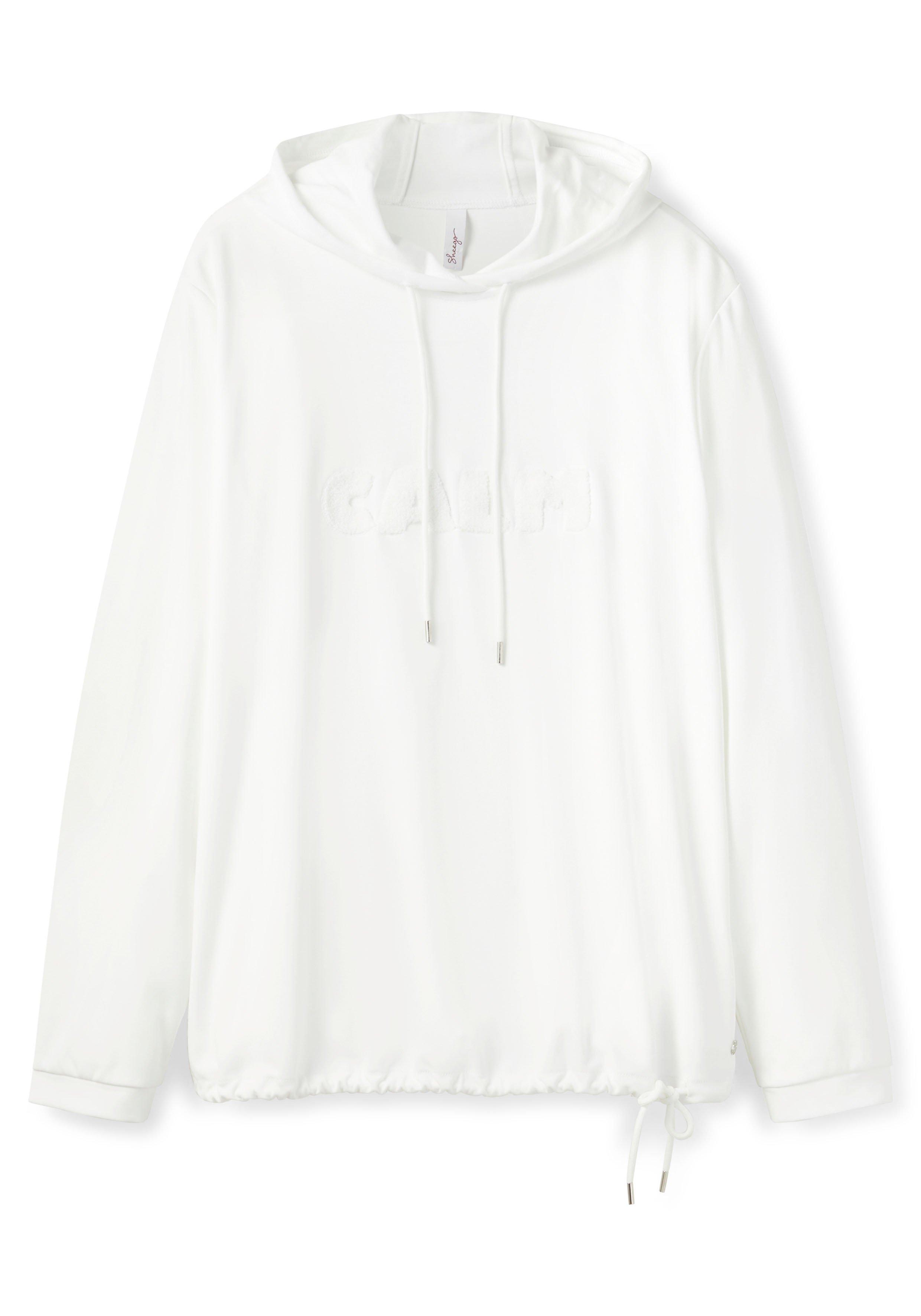 Kapuzensweatshirt mit Frottee-Stickerei