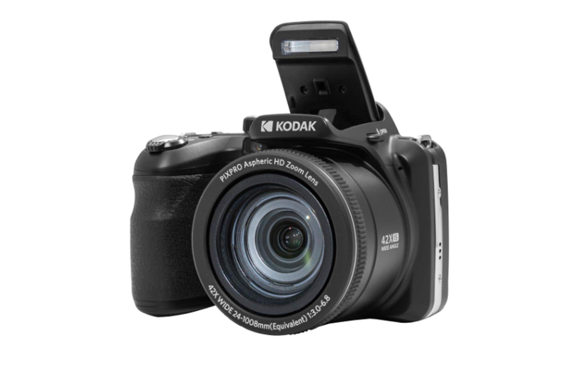 Fotokamera Pixpro AZ425 Schwarz<br>Digitalkamera mit 42-fachem optischem Zoom