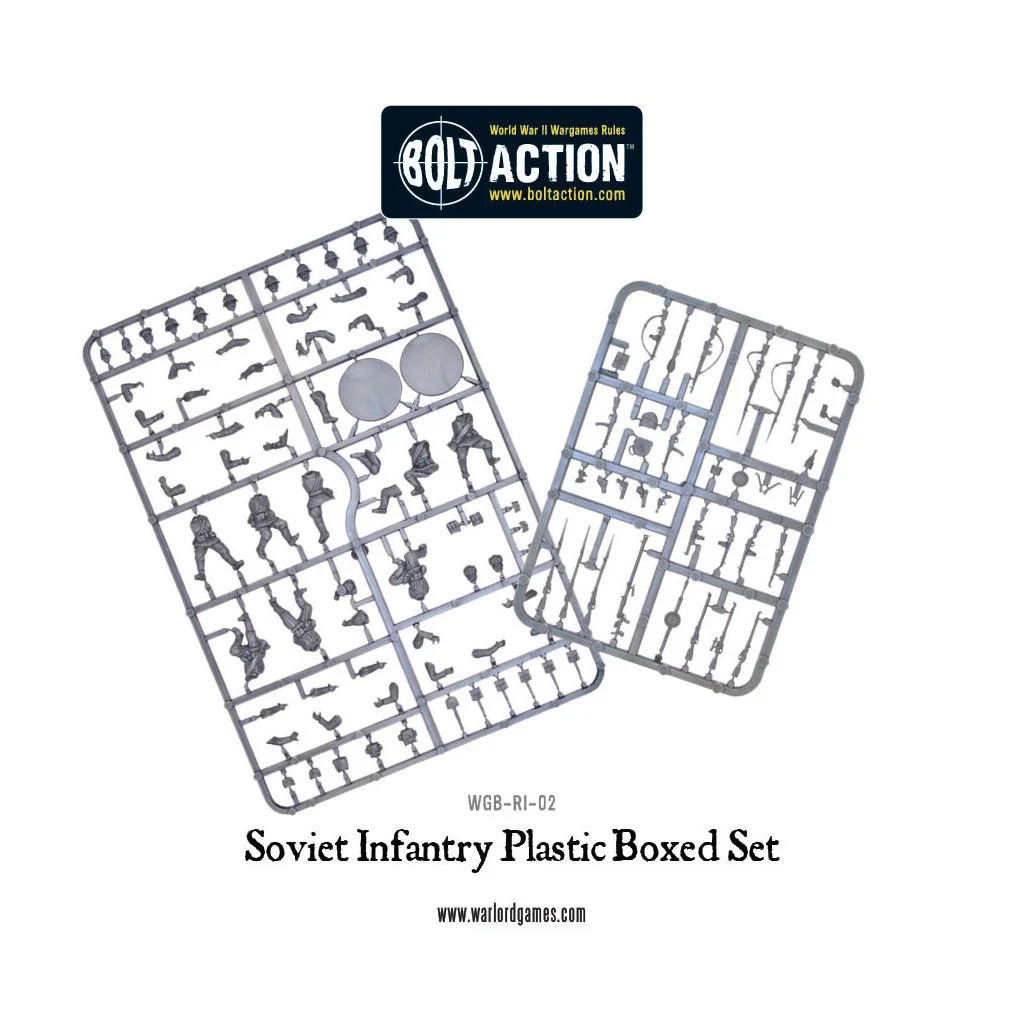 Bolt Action - Soviet Infantry (plastic boxe)
