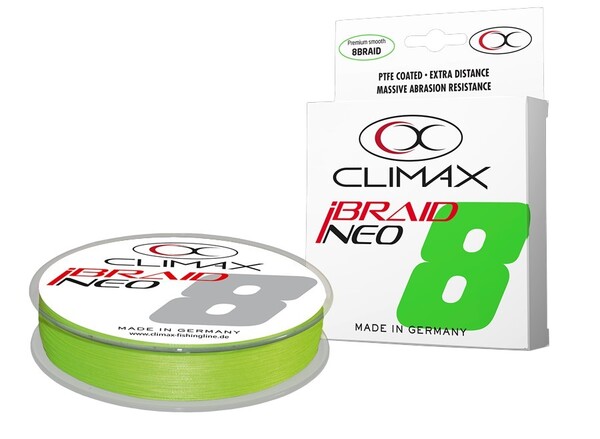 Tresse Climax IBraid NEO Fluo Chartreuse (275m)