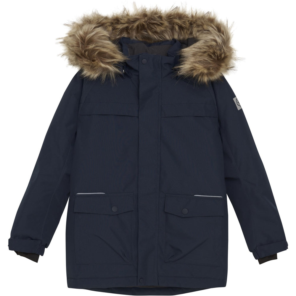 Køb Color Kids Total Eclipse Parka W. Fake Pels