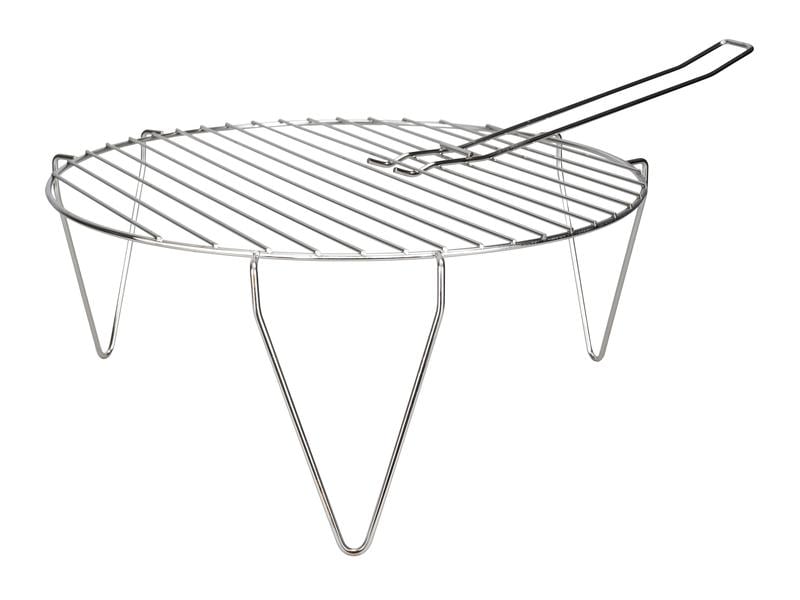 Nouvel Grillrost Ø 45 cm, Edelstahl Grillrost für Feuerschalen