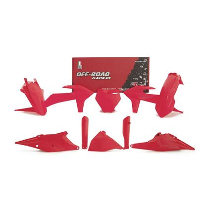 Kit plastiques R-tech 7 p rouge fluo - Rouge