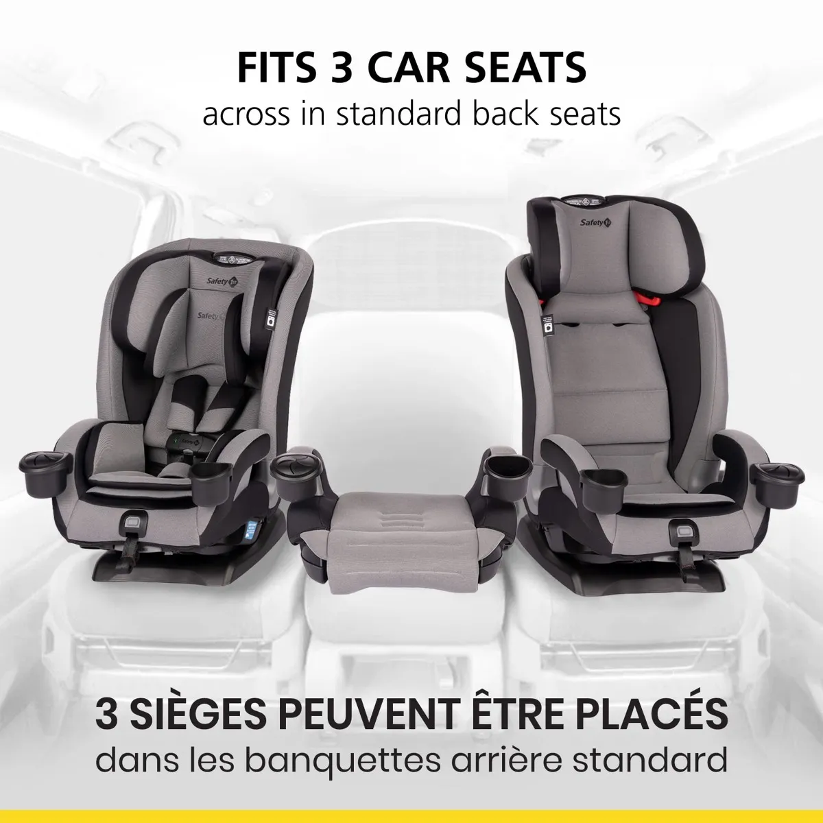 Safety 1st Siège d'Auto EverSlim 4-en-1 - Cosmic