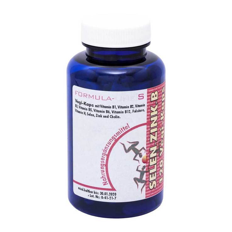 Selen Zink Vit.B Komplex Vegi-Kaps 480 mg, 120 St