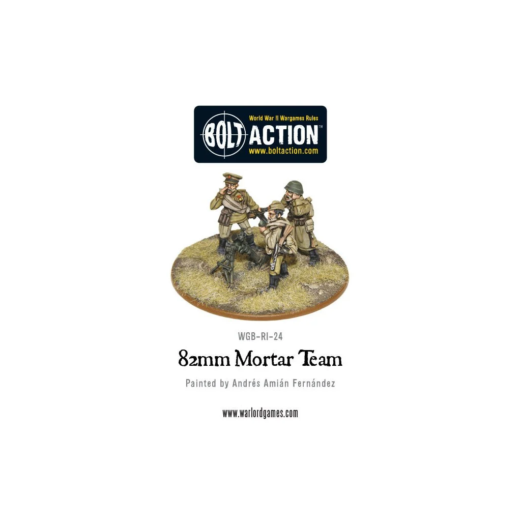 Bolt Action - Soviet 82mm Mortar Team