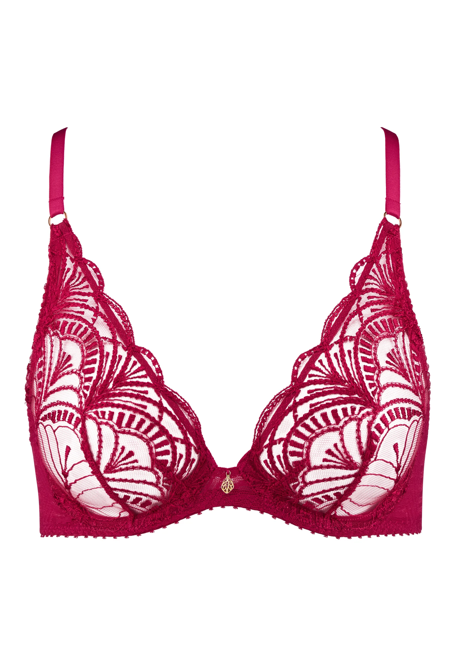 VIBES - Soutien-gorge triangle avec armatures | Rouge