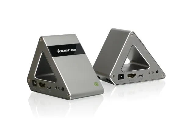 IOGEAR Ultra-Fast 60GHz Wireless 4K UHD Video Extender - Trådløs video/audio udvider - HDMI - op til 18.3 m