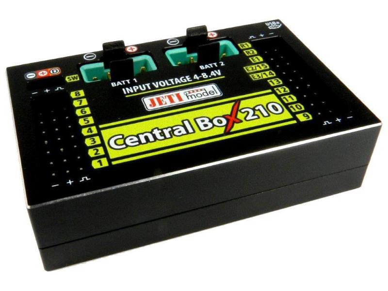 Jeti Akkuweiche Central Box 210   Magnetic Switch Akkuweiche