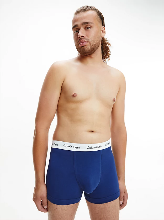 Pacote com 3 Cuecas Boxer - Algodão Elástico