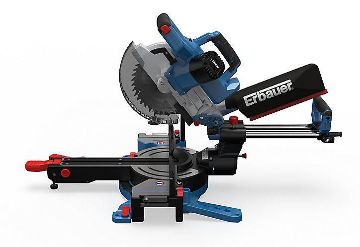Scie à onglet Erbauer sans fil EMIS216S18-Li 18V brushless (sans batterie)