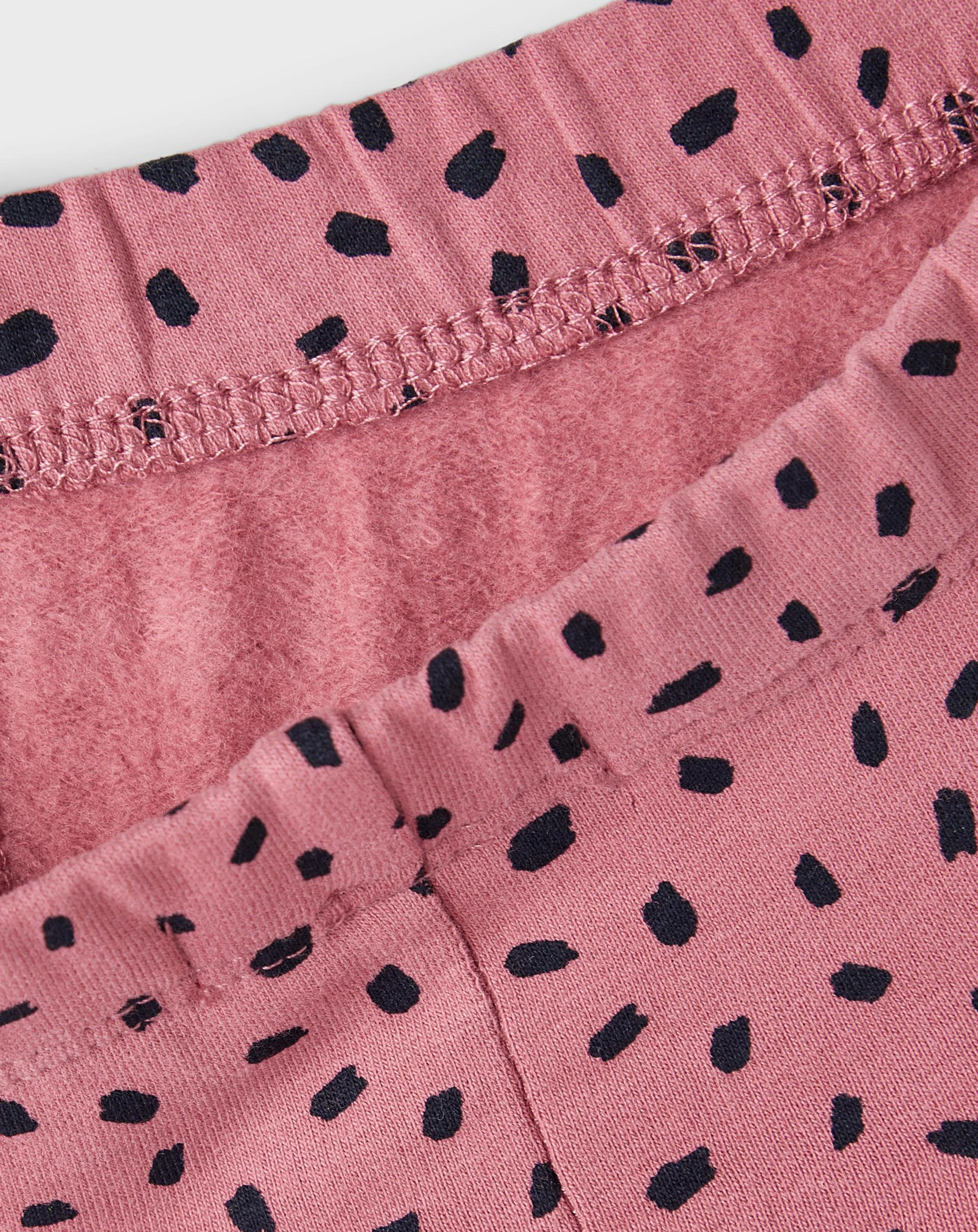 Leggings NMFDAVINA AOP in mauvewood