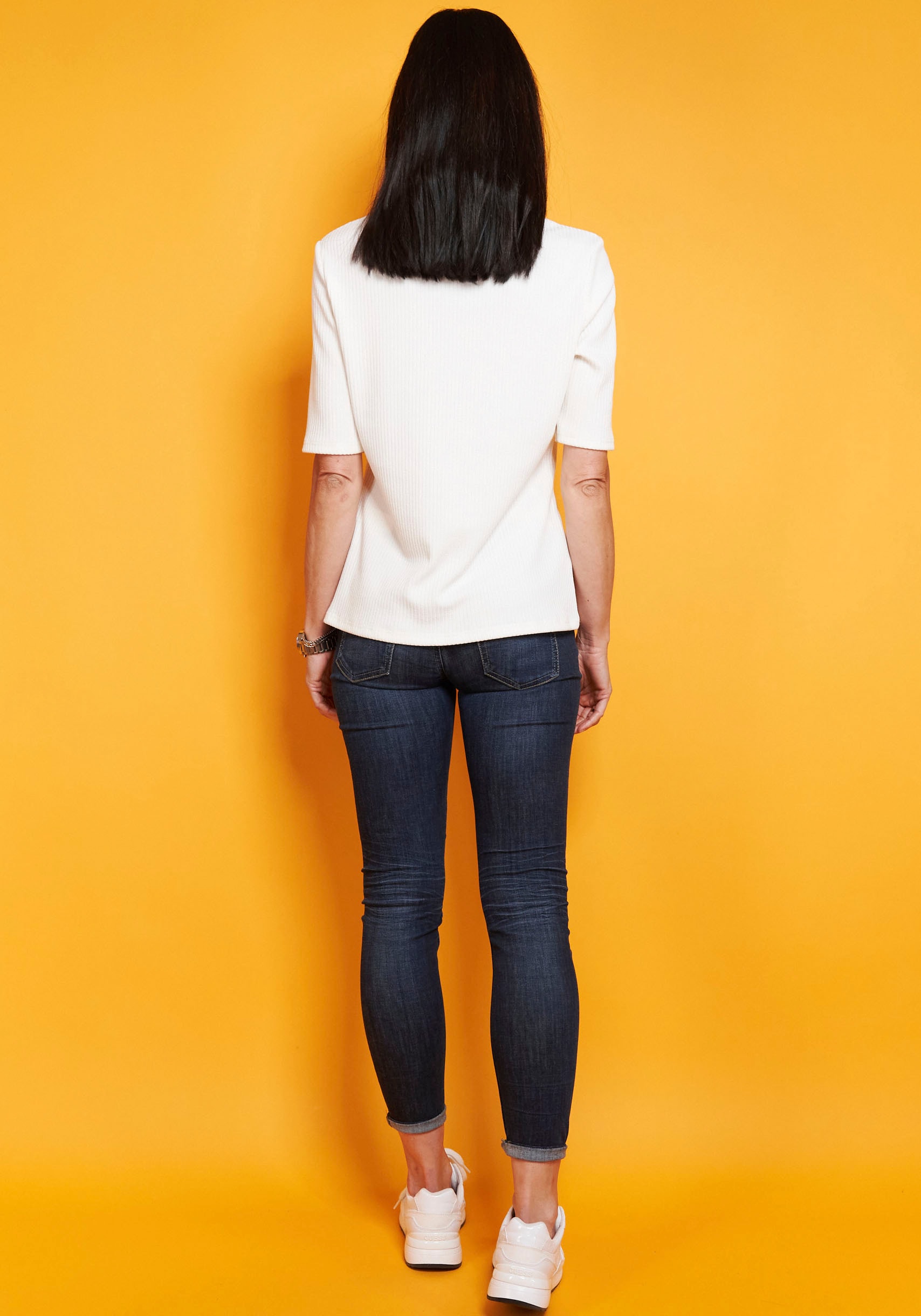 Seidel Moden Rollkragenshirt , mit gerippter Struktur, MADE IN GERMANY