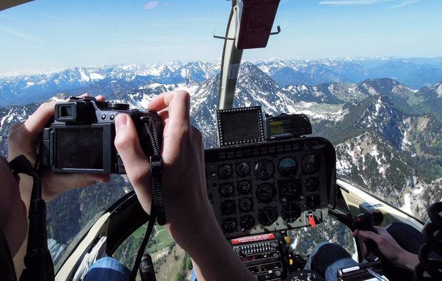 Hubschrauber-Rundflug ab Konstanz als Geschenk