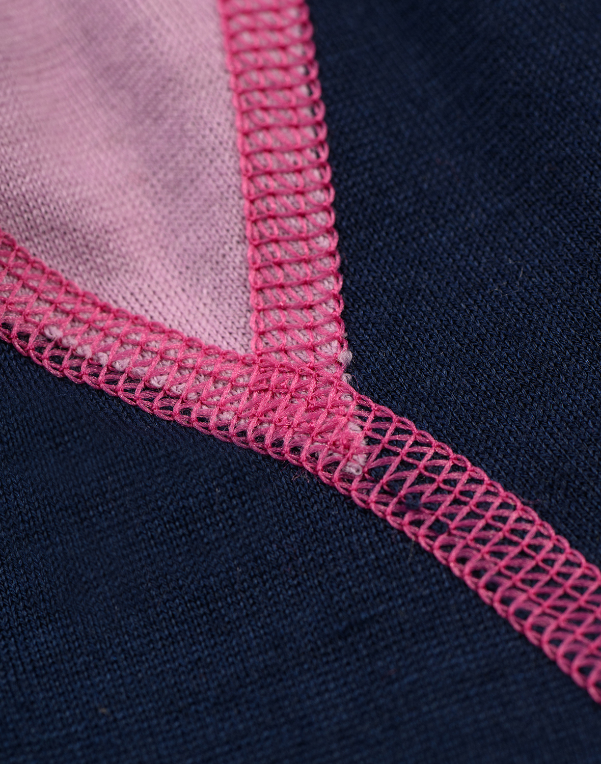 Shirt met halve rits van merinowol voor kinderen