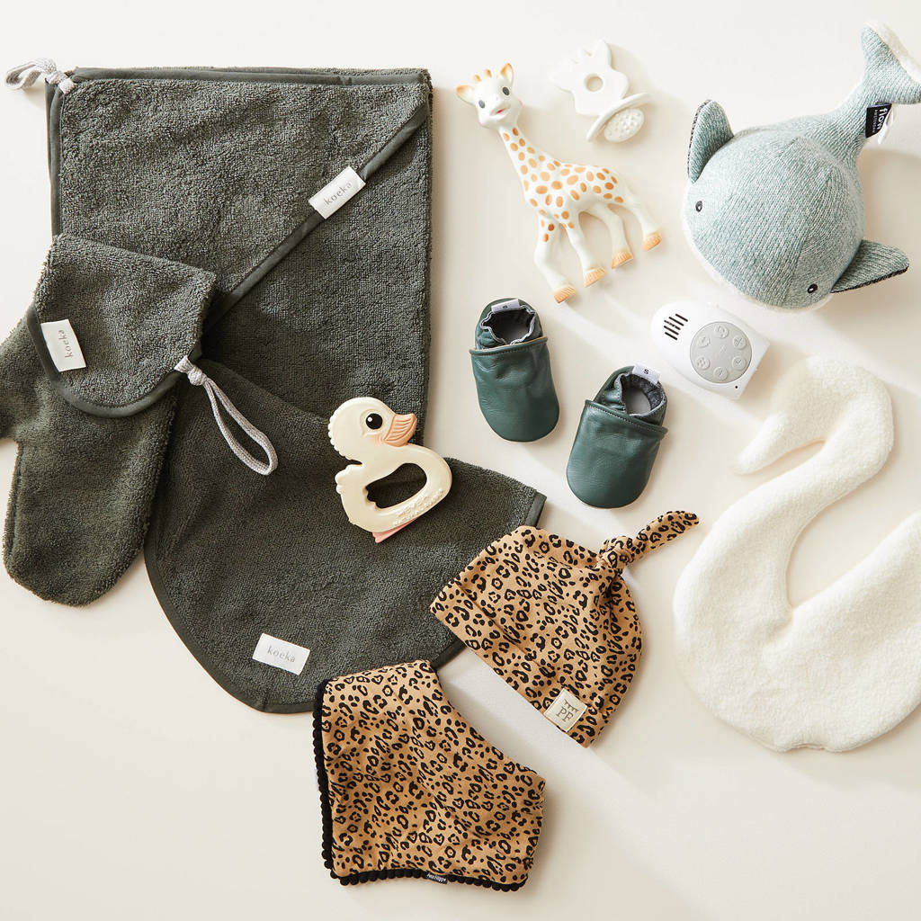 Babysteps leren babyslofjes groen