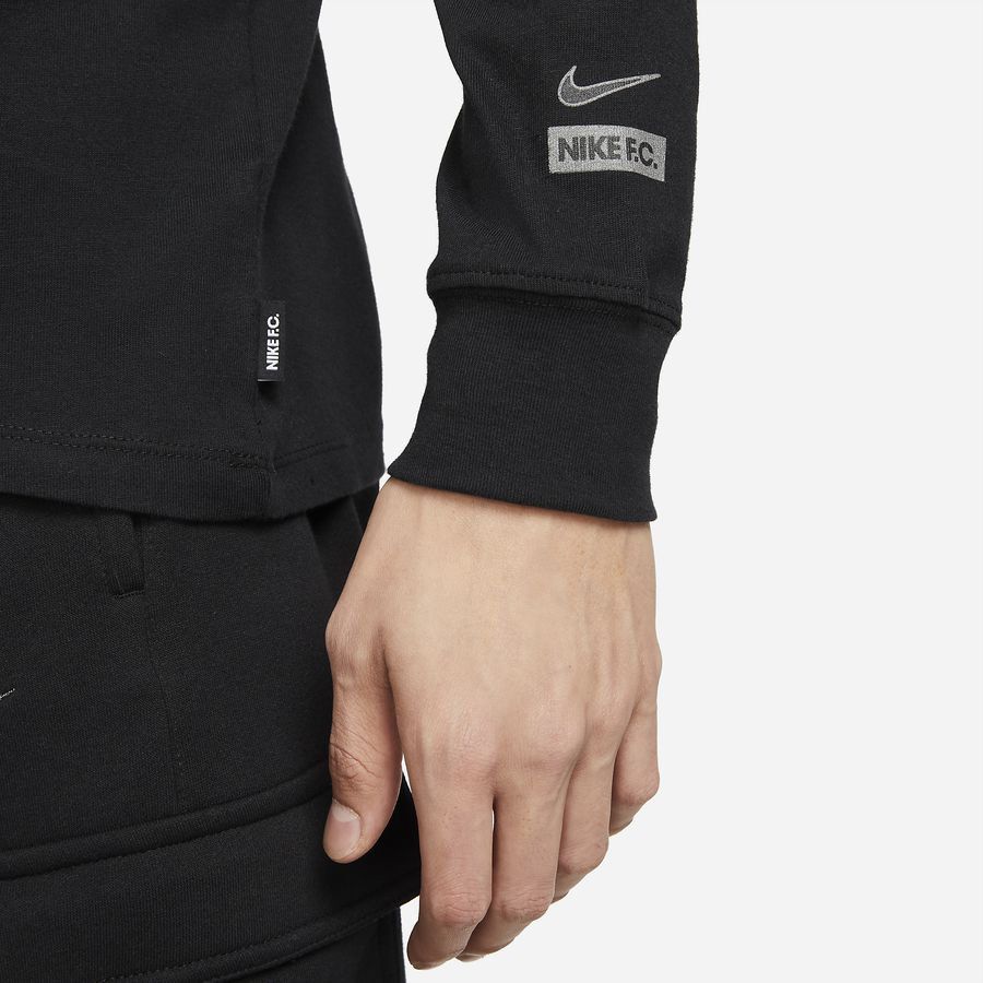 Nike F.C. T-Shirt - Noir Manches Longues
