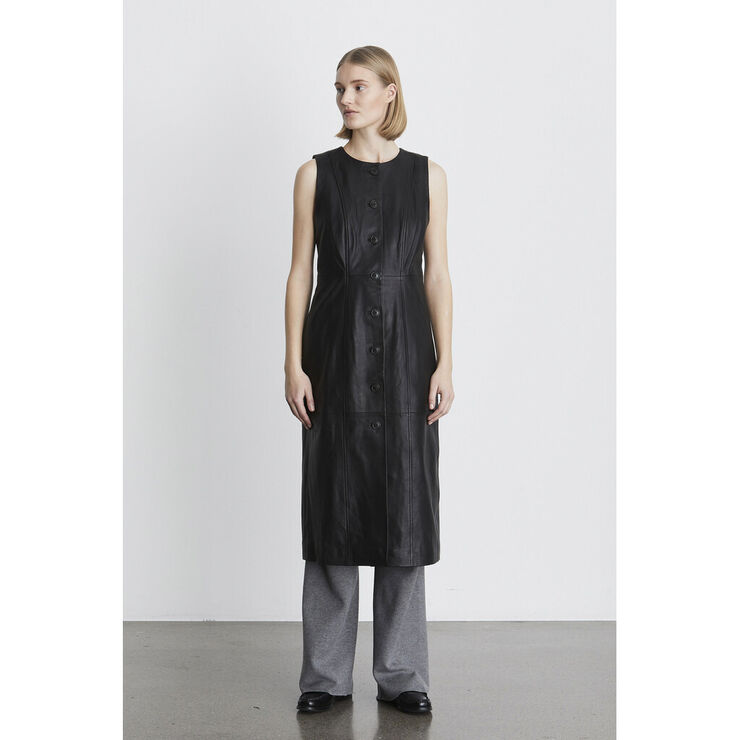 Heartmade ¤ Vista leather dress HM ¤ Black