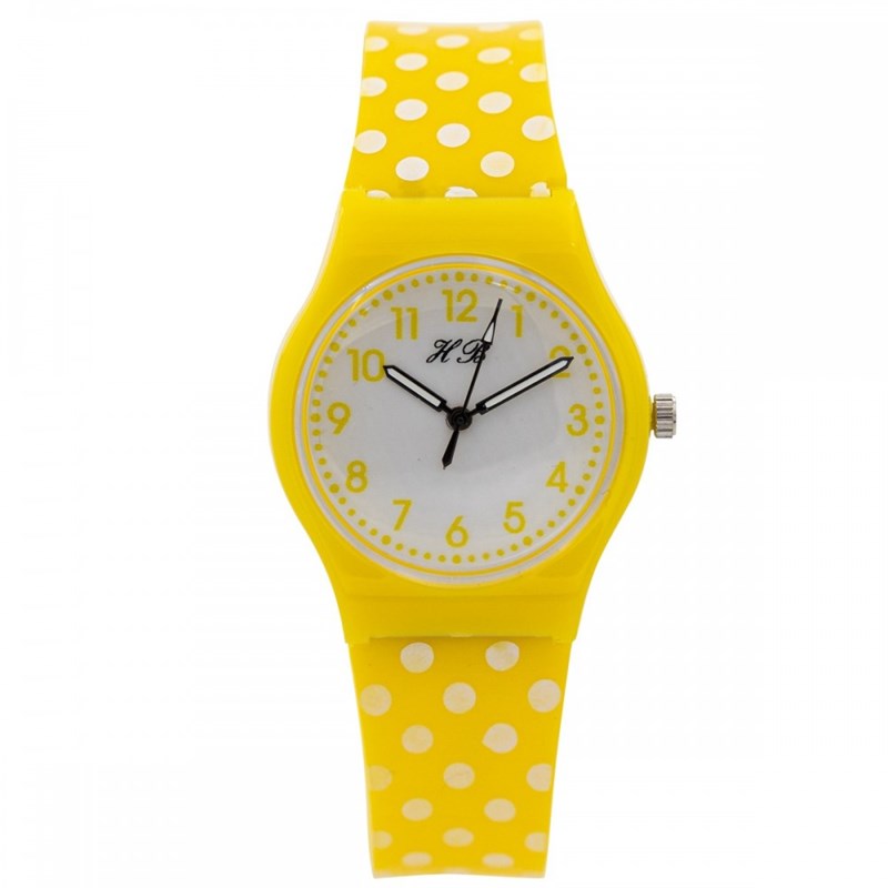 Montre Femme CHTIME bracelet Plastique Jaune