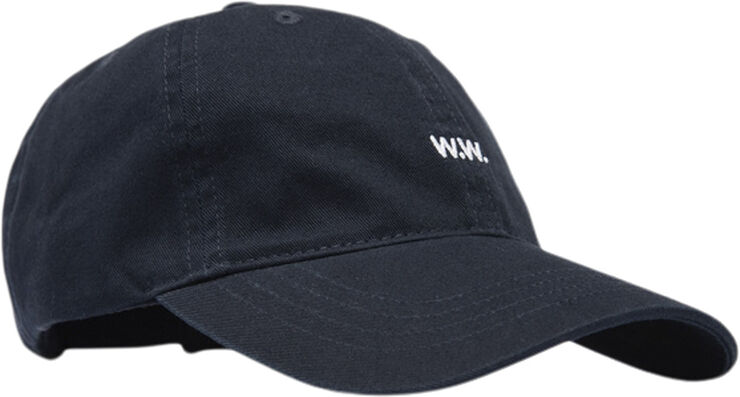 Wood Wood Low profile cap Blå
