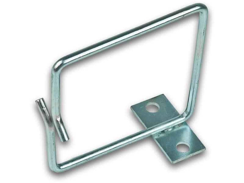 Wirewin Kabelführungsring KFH 80*80 LF/RG , Silber Umfangreiches Kabelschrank-Zubehör