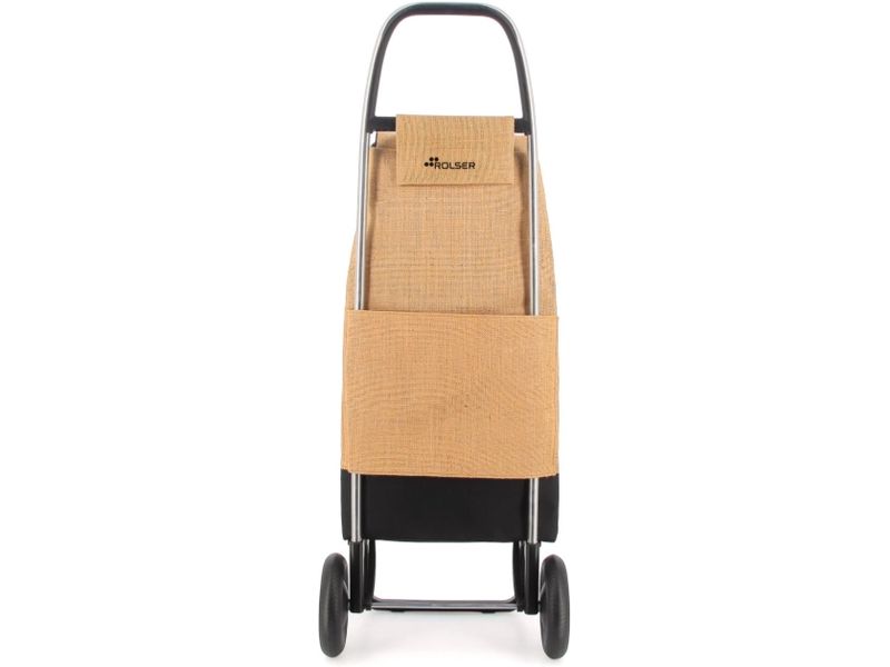 Rolser Einkaufstrolley  I-Max Yute BI MF 2 L RSG Schwarz Einkaufswagen mit Rädern
