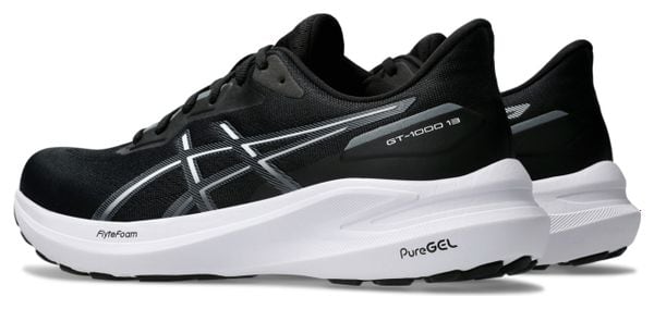 Asics GT-1000 13 Noir Blanc Homme