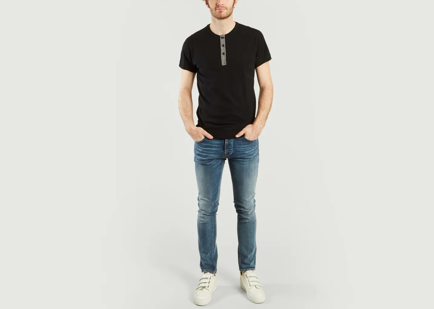 T-Shirt Henley Luzien Hemen