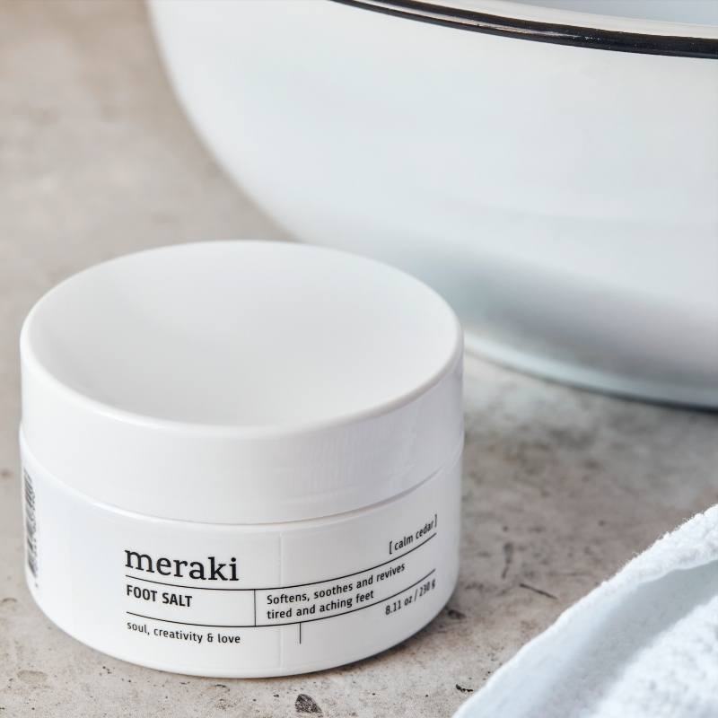 Meraki Foot Salt Calm Cedar 230 gr.