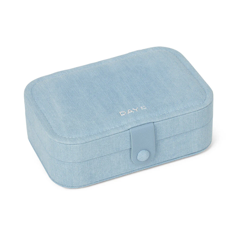 DAY ET  Denim smykkeskrin - Light Denim