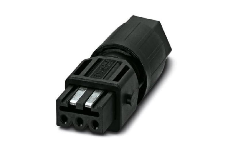 Storenstecker QPD STAK 3 L+PE, 1.5 mm², SchwarzSchnellanschlusstechnik Storenstecker