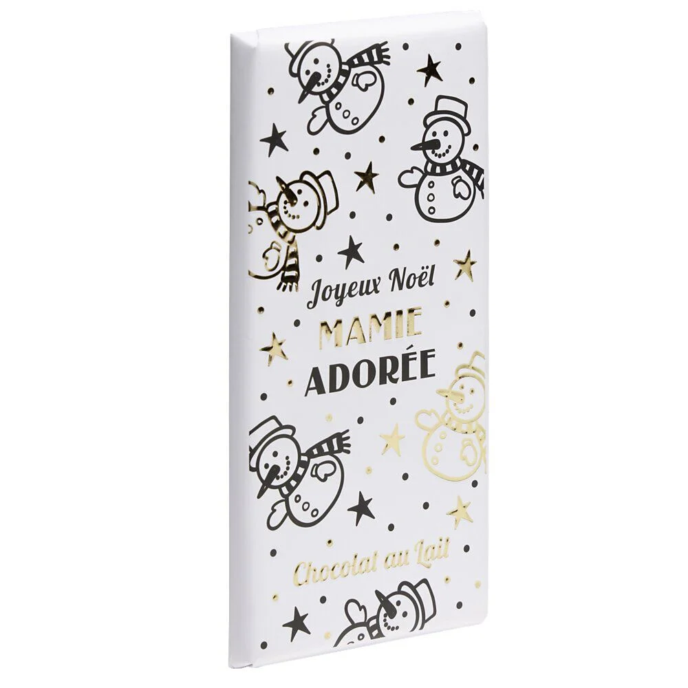 Chocolat de Noël au lait 90g