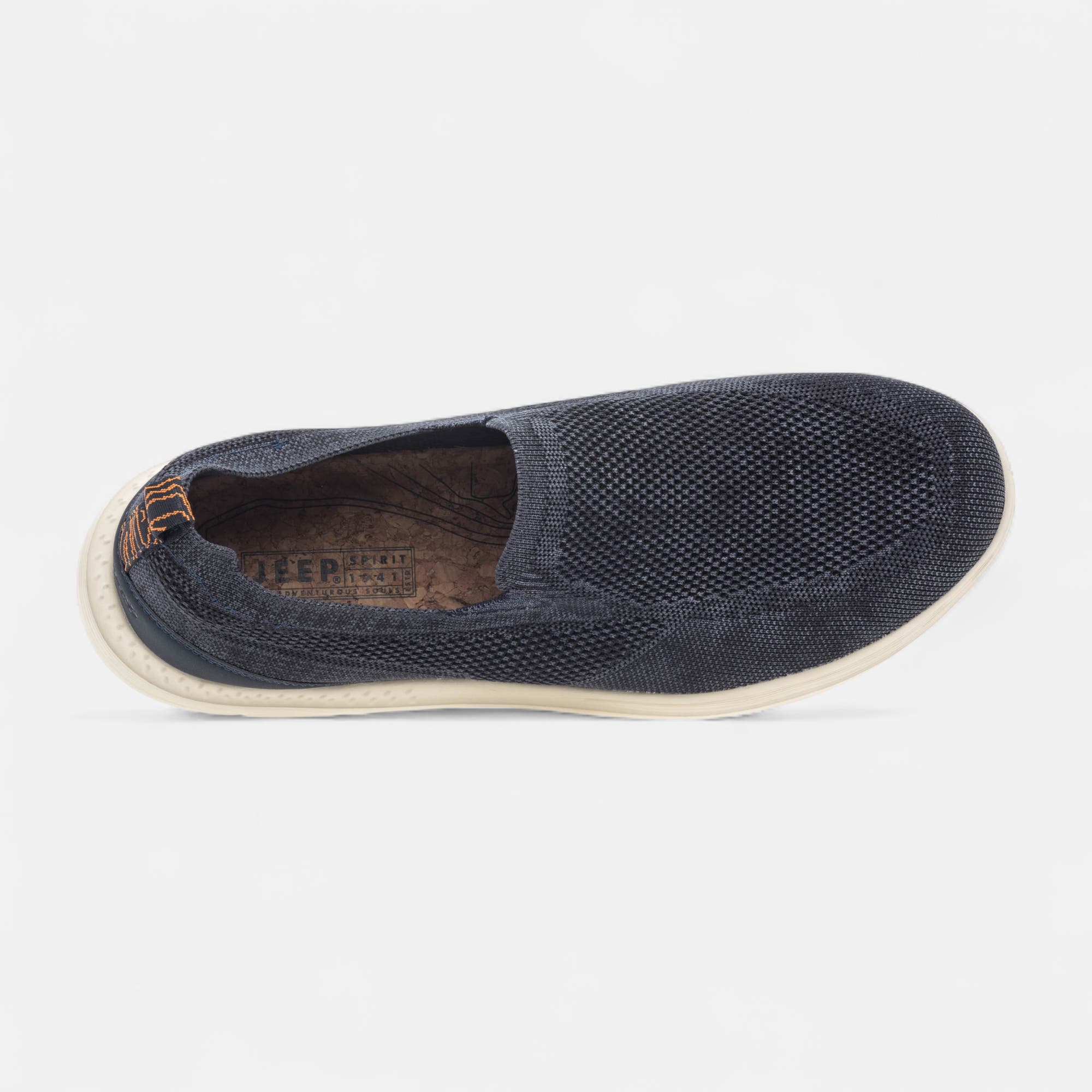 Baskets en toile Homme bleu marine