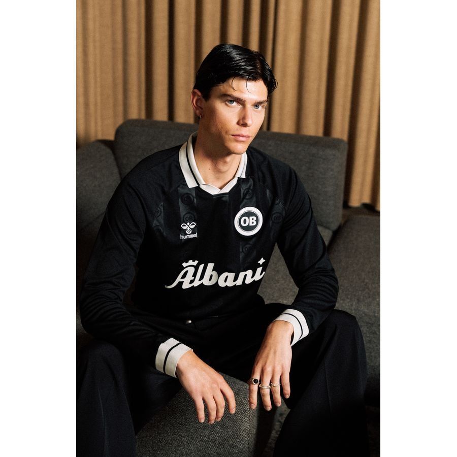 Odense Boldklub Maillot d'Entraînement Avant-Match - Noir Manches Longues