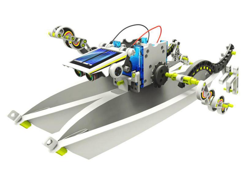 Velleman Solar-Roboter 14-in-1 Bausatz Das ideale Lernpaket