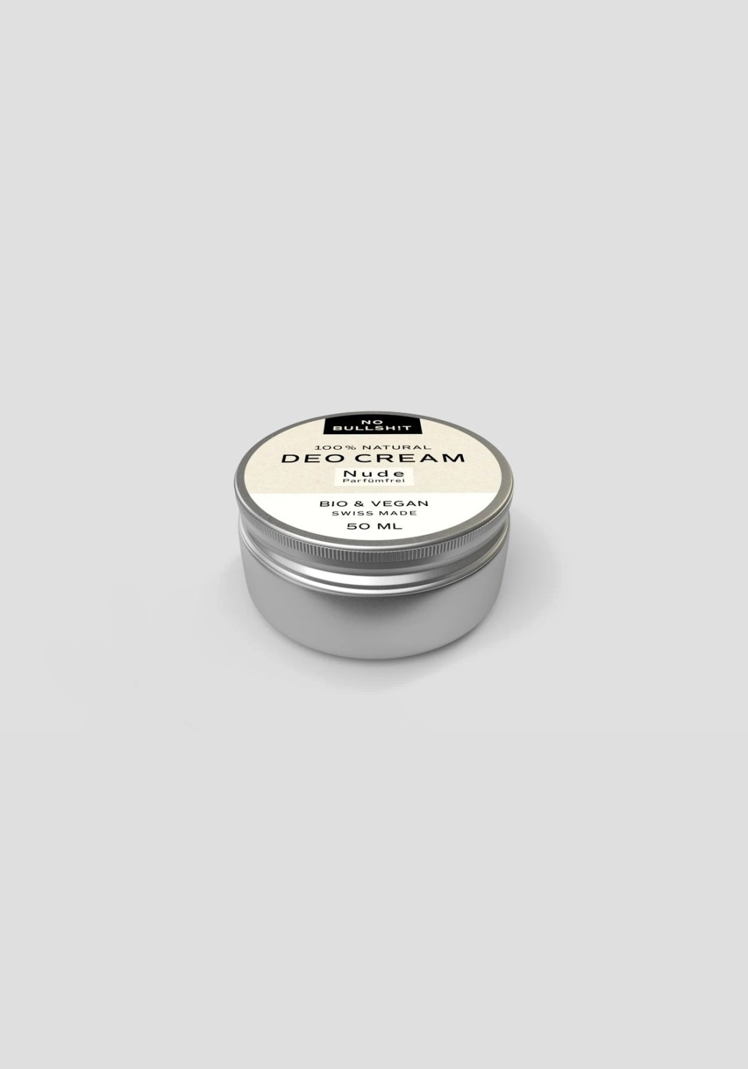 No Bullsh!t Deo Creme Nude Parfümfrei