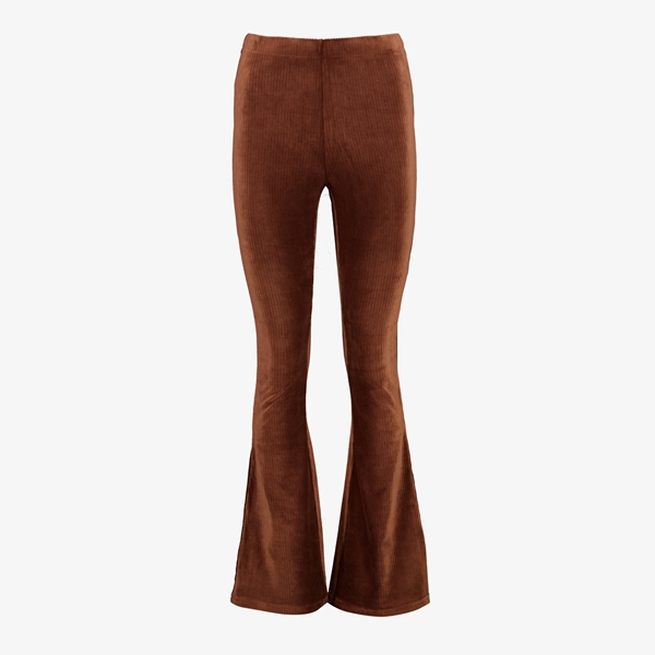 TwoDay dames flared broek bruin