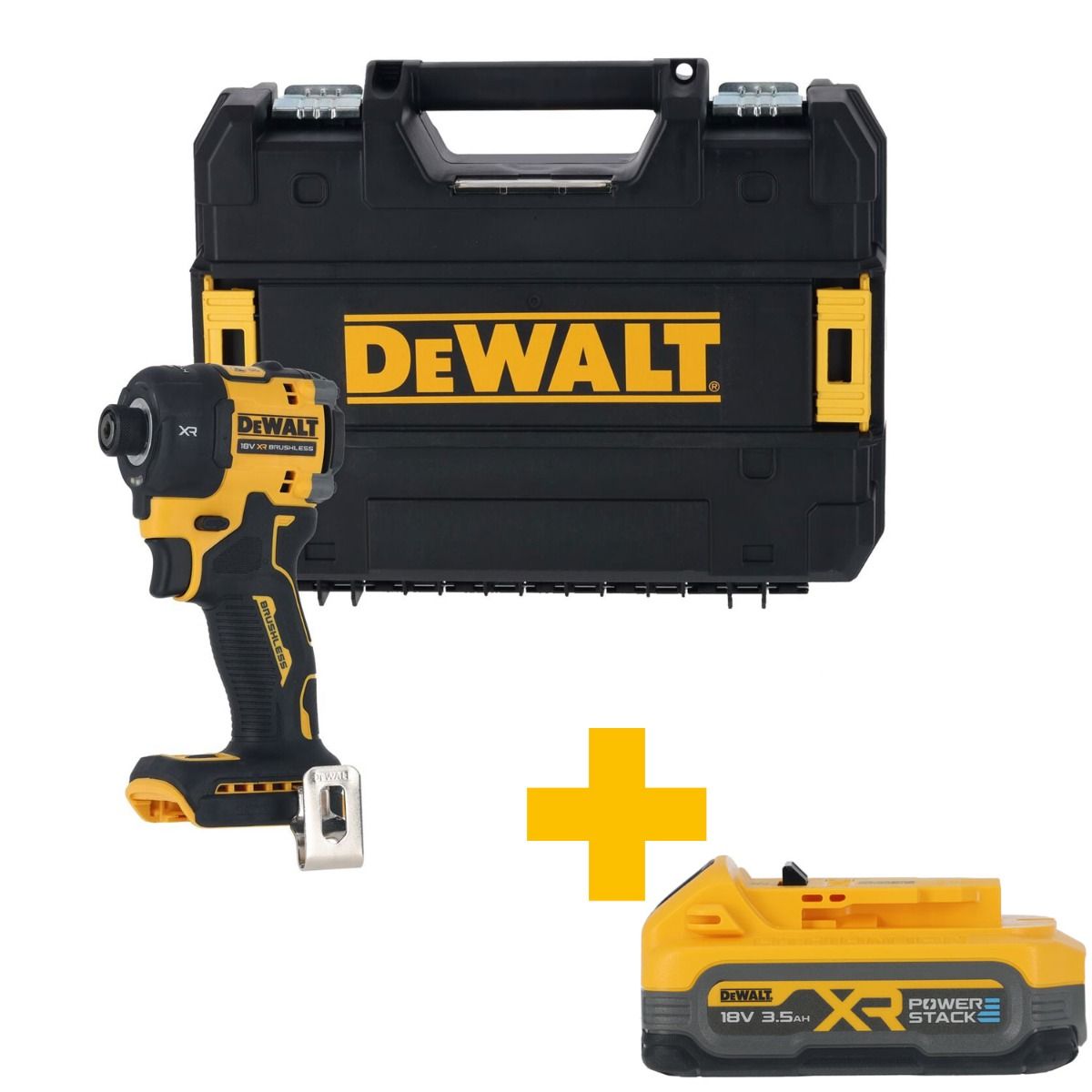 DeWALT DCF870NT Accu hydraulische slagschroevendraaier 56Nm 18V XR Basic Body in TSTAK