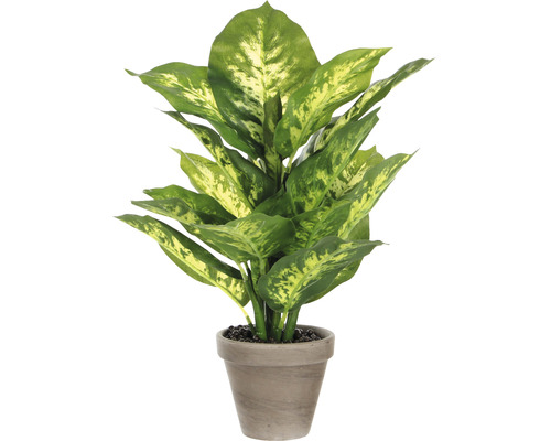 Kunstplant Mica Dieffenbachia in pot Mica Ø 30 cm H 40 cm