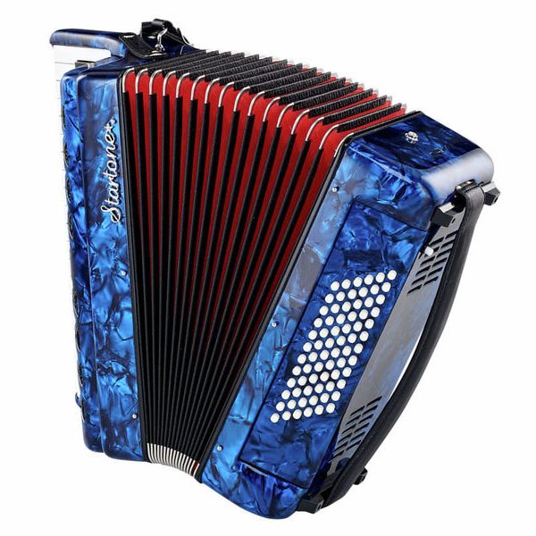 Startone Piano Accordion 72 Blue MKII