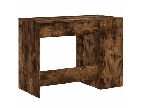 VIDAXL - Bureau chêne fumé 102x50x75 cm bois d'ingénierie