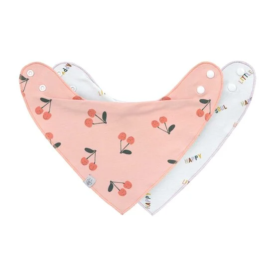 Happy Fruits Lot de 2 bandanas col bénitier   Cerise        de               Lässig