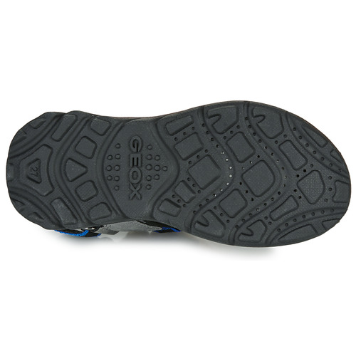 Geox - J SANDAL AIRADYUM BO - Gris / Noir / Bleu