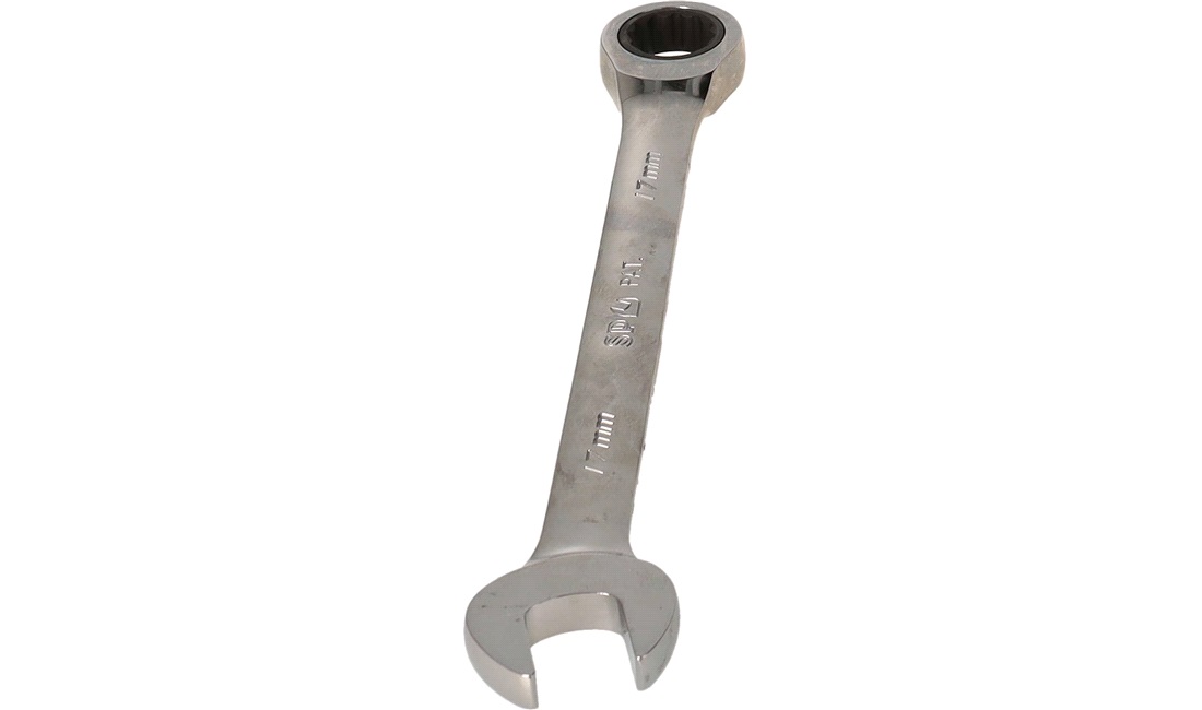 Ringgaffelnøgle 17mm m/skralde